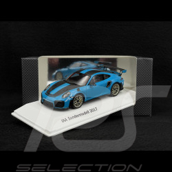 Porsche 911 GT2 RS Type 991 IAA Sondermodell 2017 Miami Blue 1/43 Spark WAX02002017