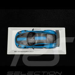 Porsche 911 GT2 RS Type 991 IAA Sondermodell 2017 Miami Blue 1/43 Spark WAX02002017