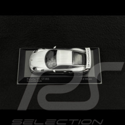 Porsche 911 GT3 RS Type 991 2014 Argent Rhodium Métallique 1/43 Minichamps 413063255