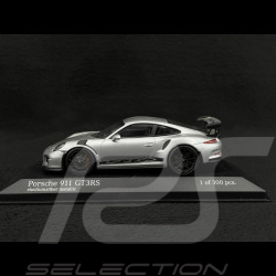 Porsche 911 GT3 RS Type 991 2014 Rhodiumsilber Metallic 1/43 Minichamps 413063255