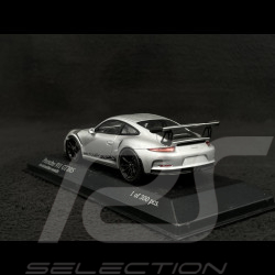 Porsche 911 GT3 RS Type 991 2014 Argent Rhodium Métallique 1/43 Minichamps 413063255