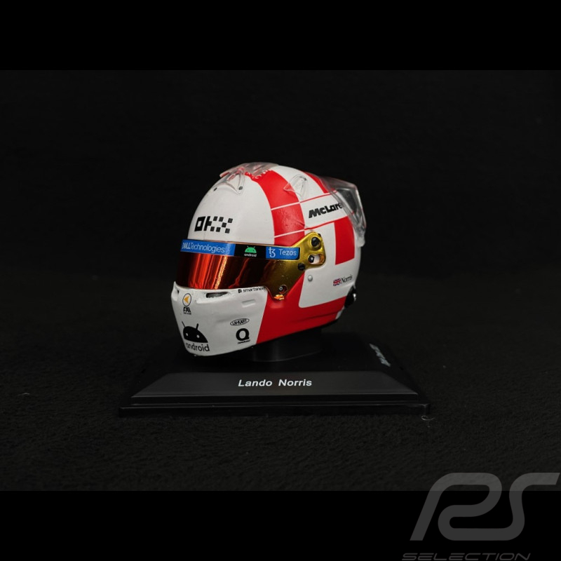 Lando Norris Helmet GP Monaco 2023 1/5 Spark 5HF102