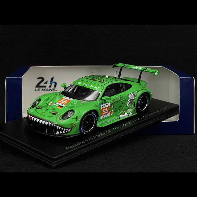 Porsche 911 RSR-19 Type 991 n° 56 Rexy Project 1 24h Le Mans 2023