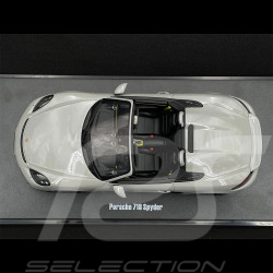 Porsche 718 Boxster Spyder Type 982 2020 Gris Craie 1/18 GT Spirit GT436