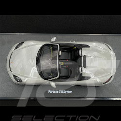 Porsche 718 Boxster Spyder Type 982 2020 Kreidegrau 1/18 GT Spirit GT436