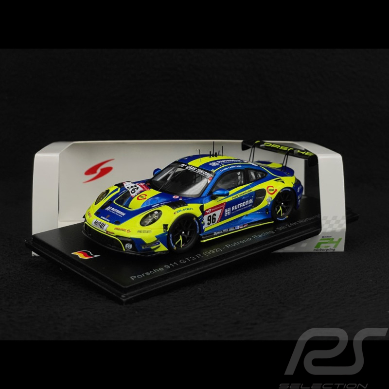 Porsche 911 GT3 R Type 992 n° 96 5. 24h Nürburgring 2023 1/43 Spark SG902