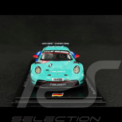 Porsche 911 GT3 R Type 992 n° 44 10ème 24h Nürburgring 2023 1/43 Spark SG906