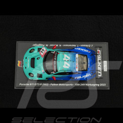 Porsche 911 GT3 R Type 992 n° 44 10. 24h Nürburgring 2023 1/43 Spark SG906