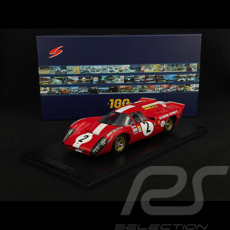 Lola T70 Mk3B n° 2 24h Le Mans 1969 1/18 Spark 18S253