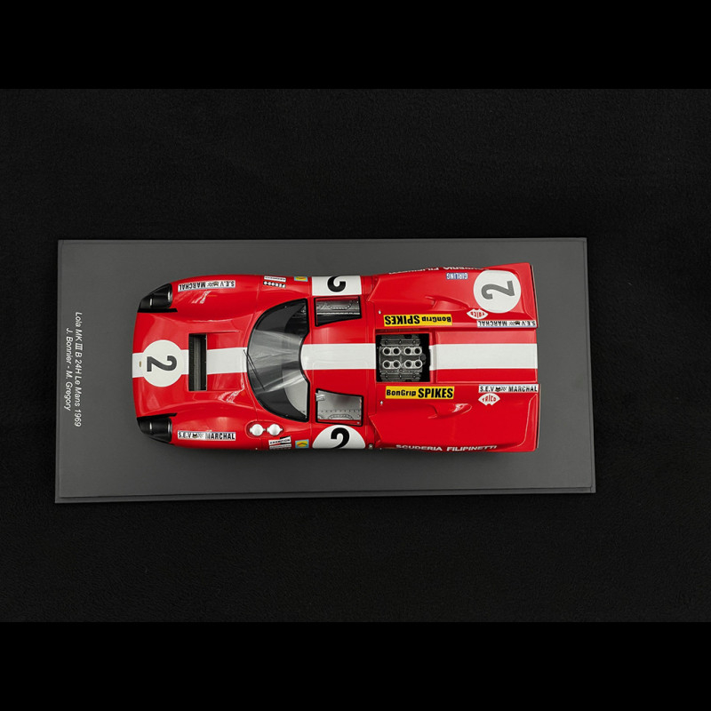 Lola T70 Mk3B n° 2 24h Le Mans 1969 1/18 Spark 18S253