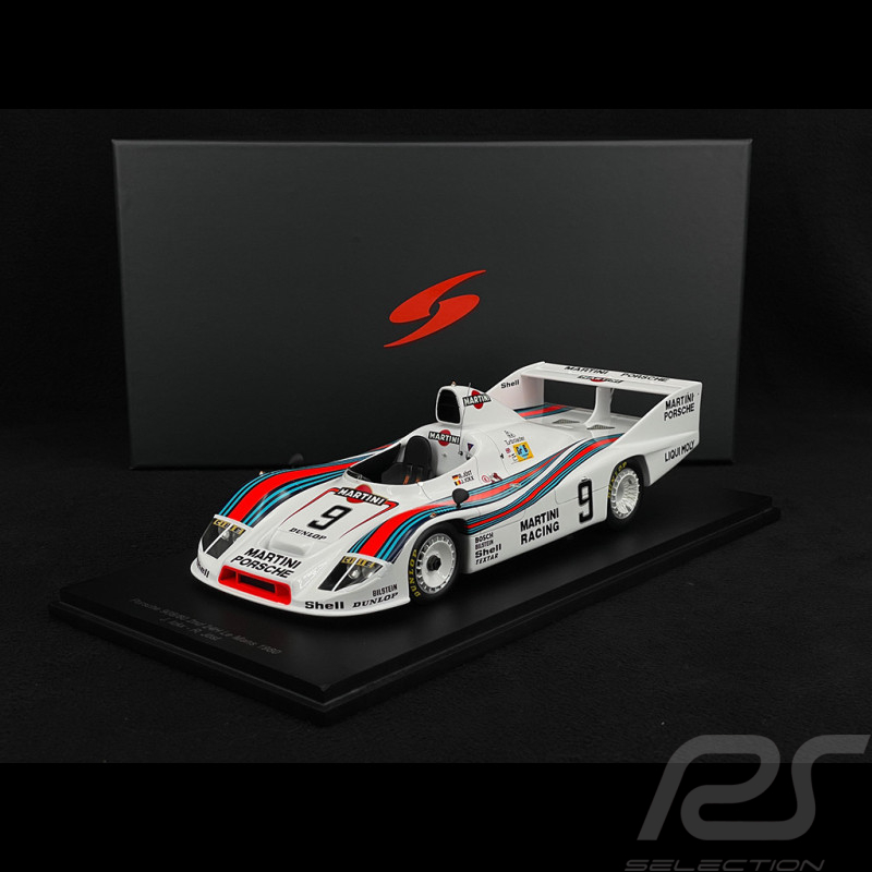 Porsche 908 / 80 n° 9 Martini Racing 2ème 24h Le Mans 1980 1/18 Spark 18S524