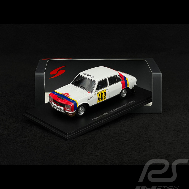 Peugeot 504 n° 402 2. Rallye Codasur 1979 1/43 Spark S7841
