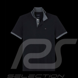 Eden Park Poloshirt aus Pima-Baumwolle Schwarz / Grau PPKNIPCE0007-NO - Herren