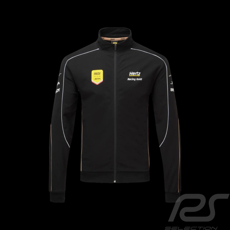 Jota Jacket Porsche 963 Team Hertz Black / Gold HTZ18SS1