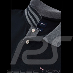 Eden Park Polo Shirt Long sleeves Cotton Pima Black / Grey PPKNIPLE0006-NO - men