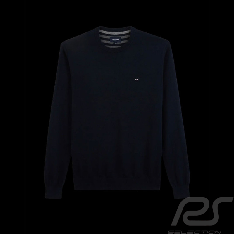 Eden Park Pullover Cotton Navy Blue PPKNIPUE0021-BLF - herren