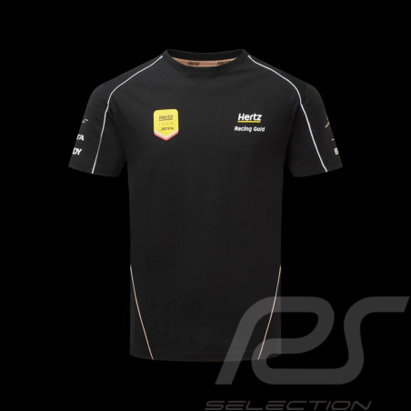 T-Shirt Jota Porsche 963 Team Hertz Noir / Or HTZ18T1