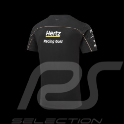 Jota T-Shirt Porsche 963 Team Hertz Schwarz / Gold HTZ18T1