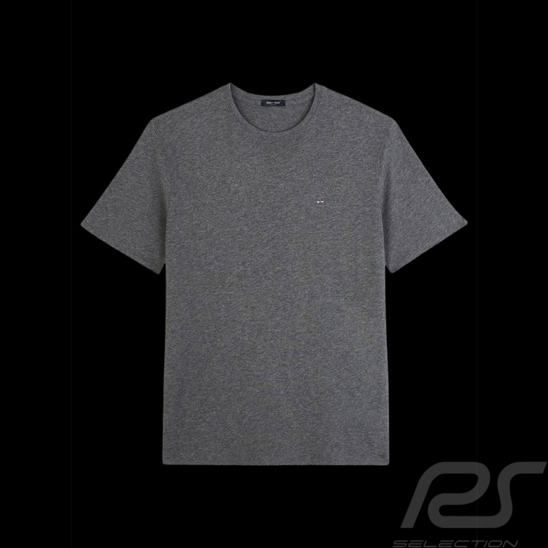 Eden Park T-Shirt Baumwolle Graumeliert PPKNITCE0007-GRF - herren