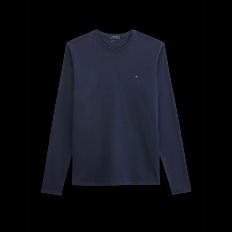 Pull Eden Park Coton Bleu Marine PPKNITLE0007-BLF - homme