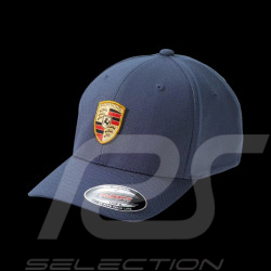 Casquette Porsche emblème écusson Flexfit Bleu Marine WAP1400040RUSA