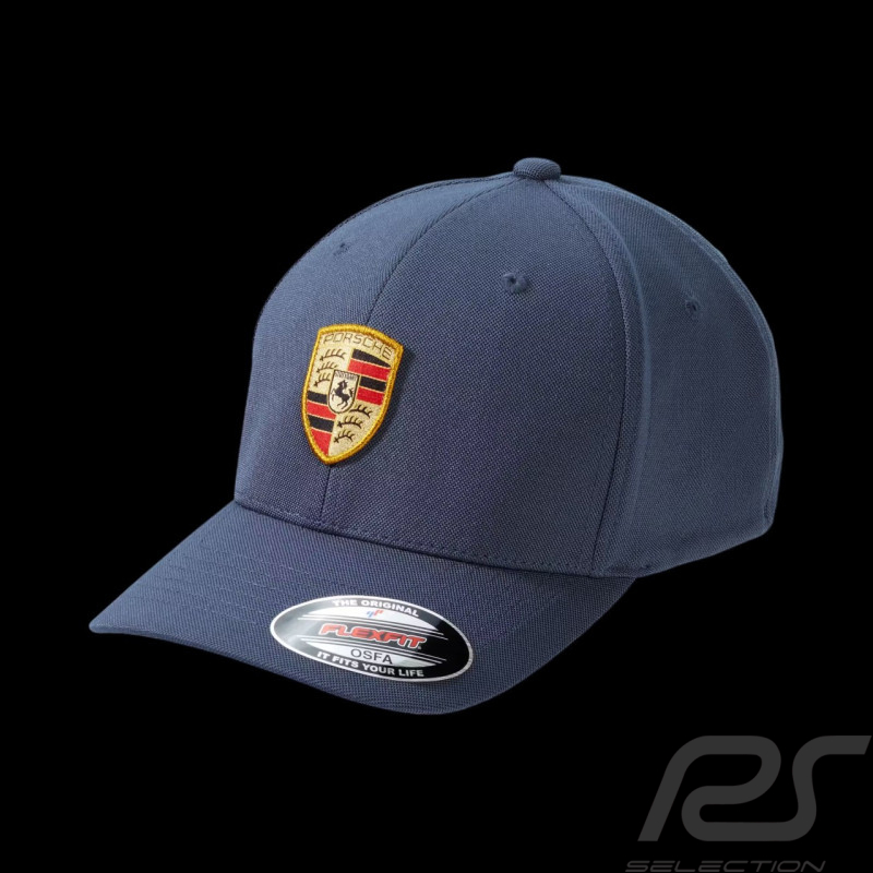 Porsche Cap Wappenemblem mit Flexfit Marineblau WAP1400040RUSA
