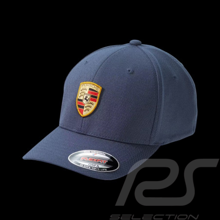 Casquette Porsche emblème écusson Flexfit Bleu Marine WAP1400040RUSA