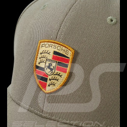Porsche Cap emblem Flexfit Grey Green WAP1400050RUSA