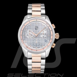 Montre Porsche Chronographe Pepita Collection Argent / Rose WAP0700320SPEP