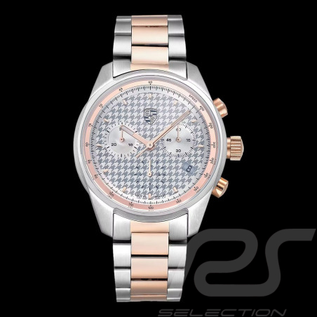 Porsche Watch Chronograph Pepita Collection Silver / Pink WAP0700320SPEP