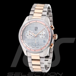 Montre Porsche Chronographe Pepita Collection Argent / Rose WAP0700320SPEP