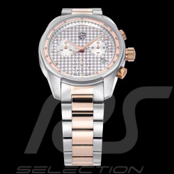 Montre Porsche Chronographe Pepita Collection Argent / Rose WAP0700320SPEP