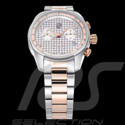Porsche Uhr Chronograph Pepita Collection Silber / Rosa WAP0700320SPEP