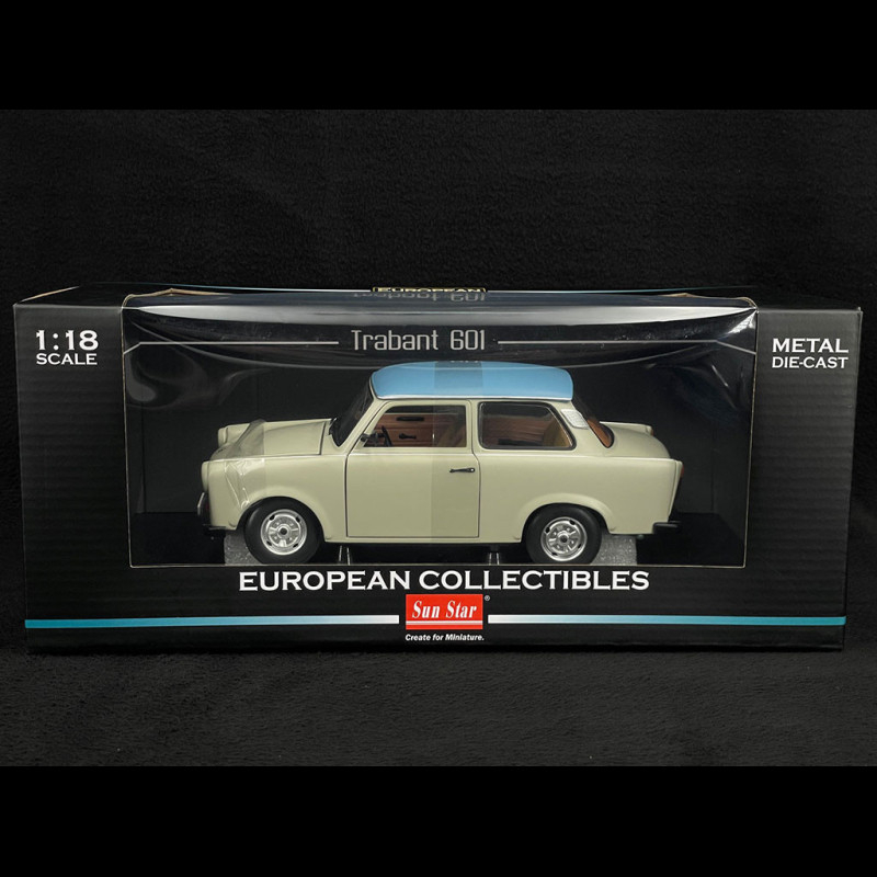 Trabant 601 Deluxe 1978 Beige 1/18 Sunstar SUN4288