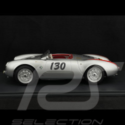 Porsche 550 A Spyder n° 130 Little Bastard James Dean 1956 Argent 1/12 Schuco 450047800