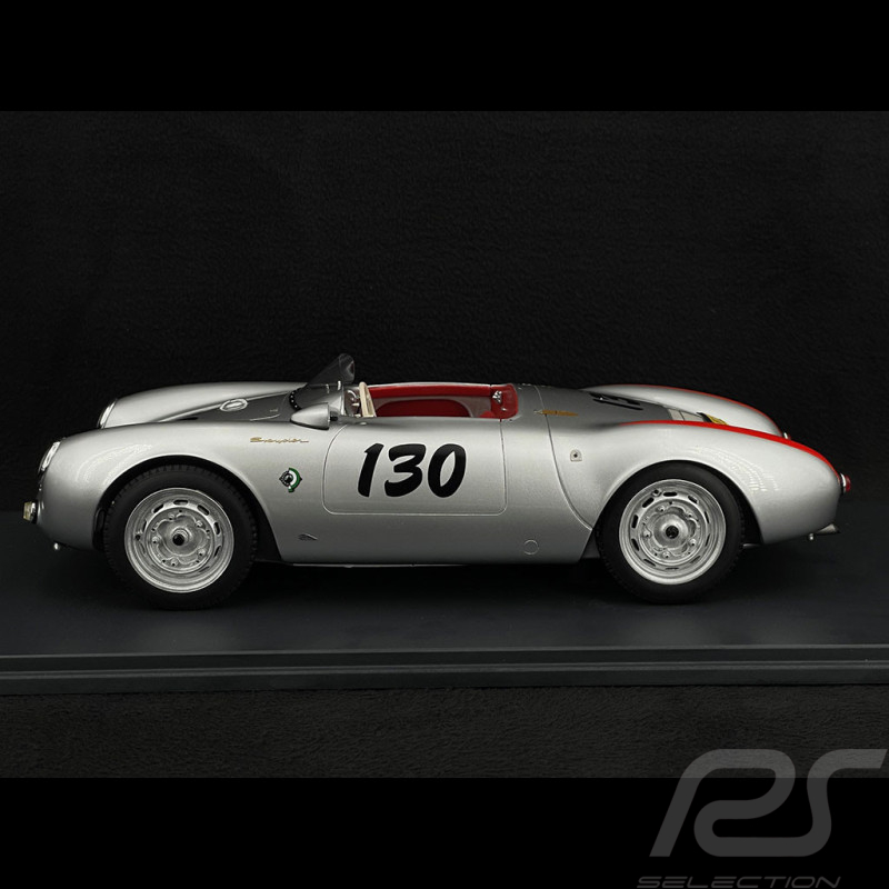 Porsche 550 A Spyder n° 130 Little Bastard James Dean 1956 Silber 1/12 Schuco 450047800