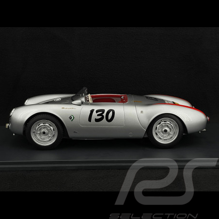Porsche 550 A Spyder n° 130 Little Bastard James Dean 1956 Argent 1/12 Schuco 450047800