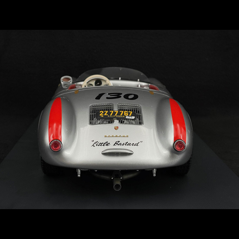 Porsche 550 A Spyder n° 130 Little Bastard James Dean 1956 Silver 1/12  Schuco 450047800