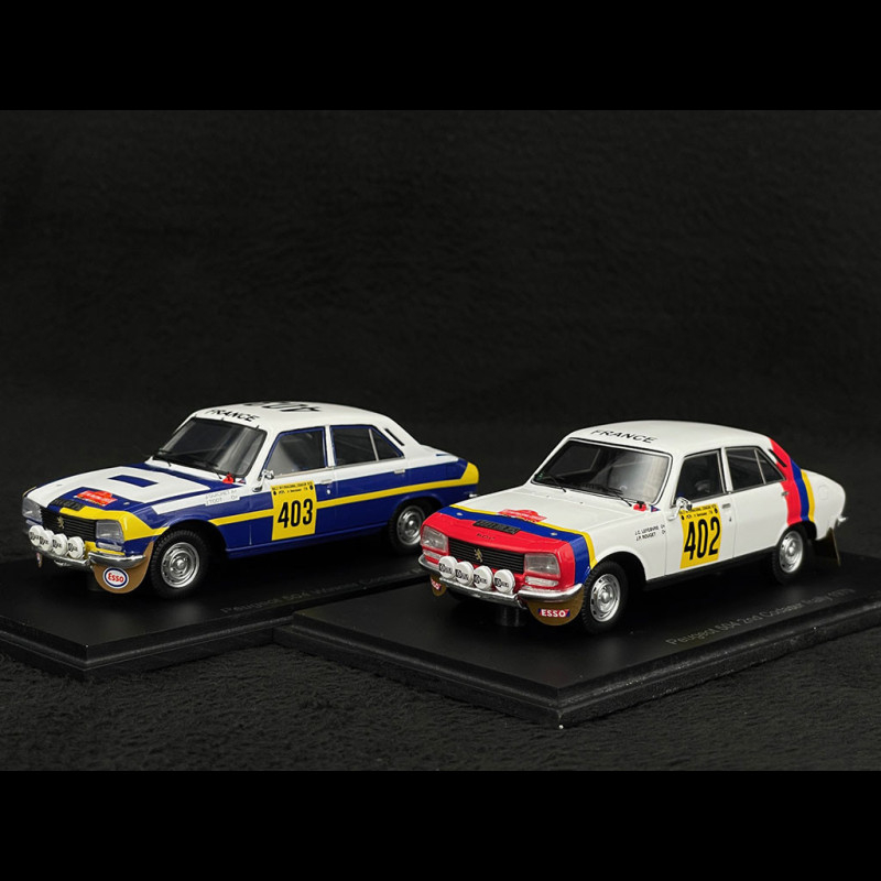 Miniature Spark 1/43 Peugeot 504 N°4 - Winner Safari Rally 1978 - S1295 - Très Bon État