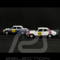 Duo Peugeot 504 n° 403 & n° 402 Sieger & 2. Rallye Codasur 1979 1/43 Spark