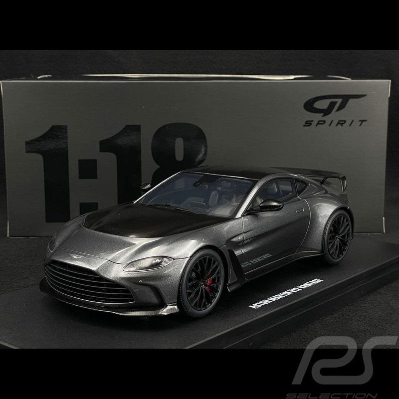 Aston Martin V12 Vantage 2023 Argent Magnétique 1/18 GT Spirit GT443