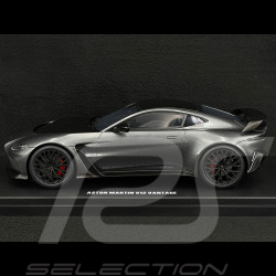 Aston Martin V12 Vantage 2023 Magnetic Silver 1/18 GT Spirit GT443