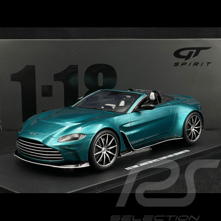 Aston Martin V12 Vantage Roadster 2023 Bleu Taycos 1/18 GT Spirit GT445