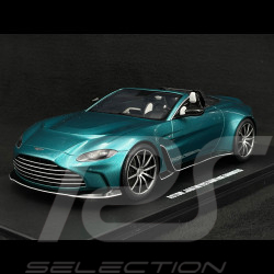 Aston Martin V12 Vantage Roadster 2023 Bleu Taycos 1/18 GT Spirit GT445