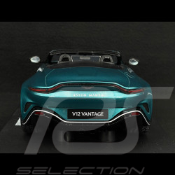 Aston Martin V12 Vantage Roadster 2023 Bleu Taycos 1/18 GT Spirit GT445