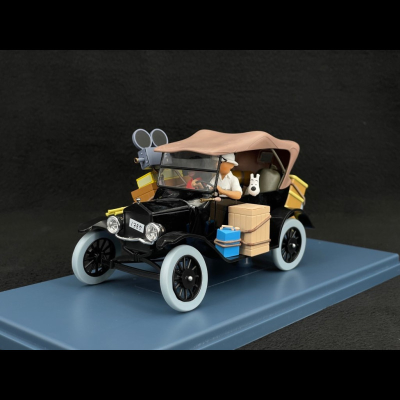 Moulinsart - Tintin - Voiture 1:24 - La Ford T noire - Tintin au Congo
