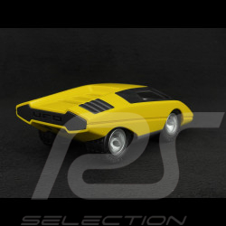 Miniature Vintage Lamborghini Countach Silhouettes Inspiration Jaune Playforever PLUFO79