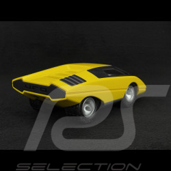 Vintage Miniatur Lamborghini Countach Silhouetten Inspiration Gelb Playforever PLUFO79