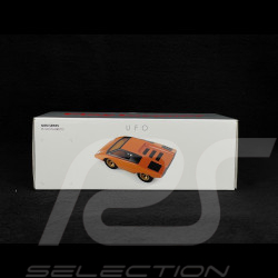 Vintage Car Lamborghini Countach silhouettes inspiration Orange Playforever PLUFO76