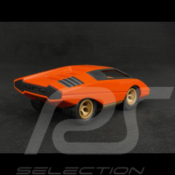 Miniature Vintage Lamborghini Countach Silhouettes Inspiration Orange Playforever PLUFO76